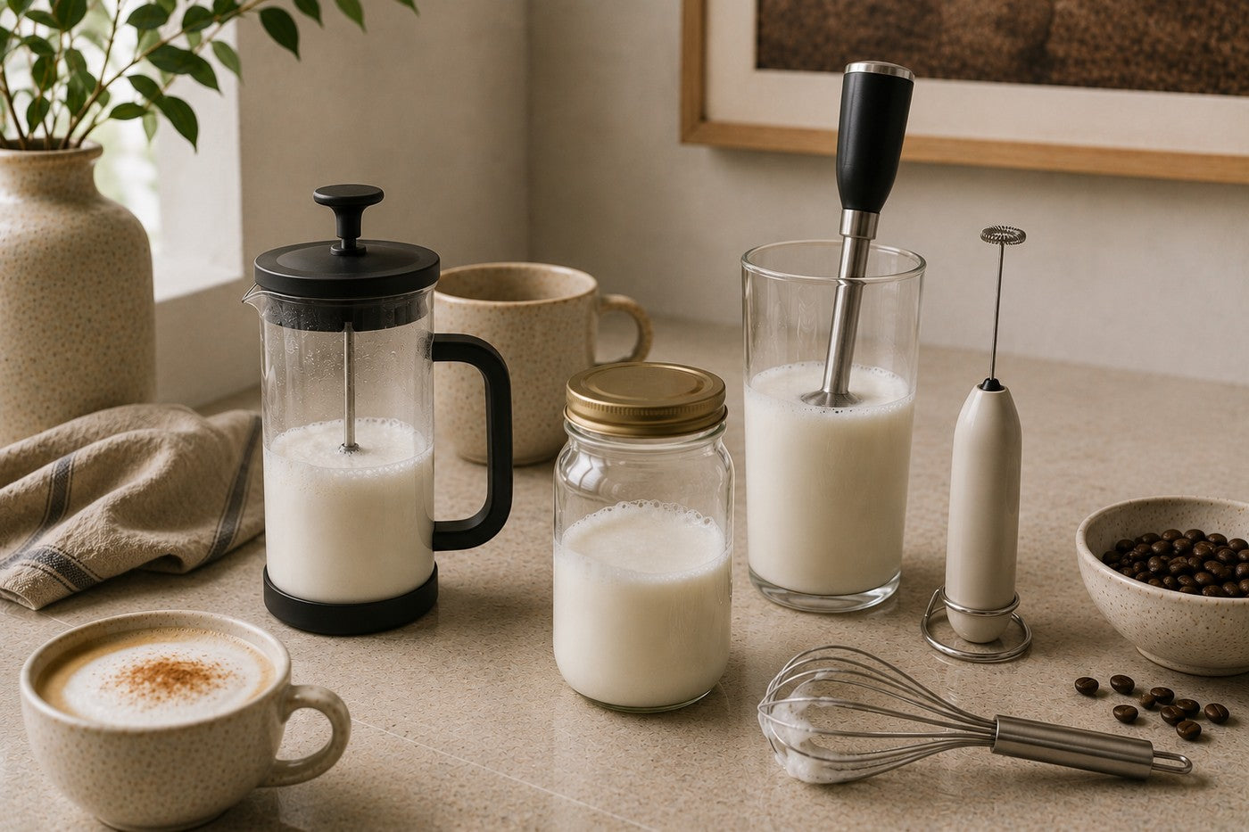 How to Froth Milk Without a Milk Frother (5 Easy Methods)