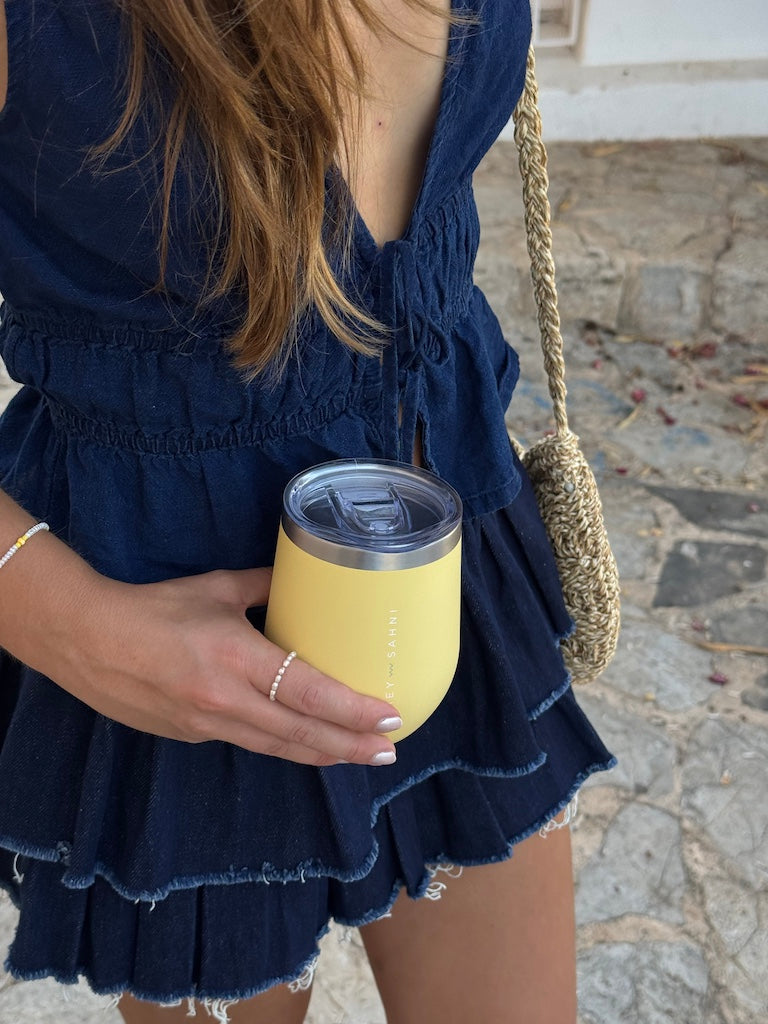 Plain Coffee Cup Yellow