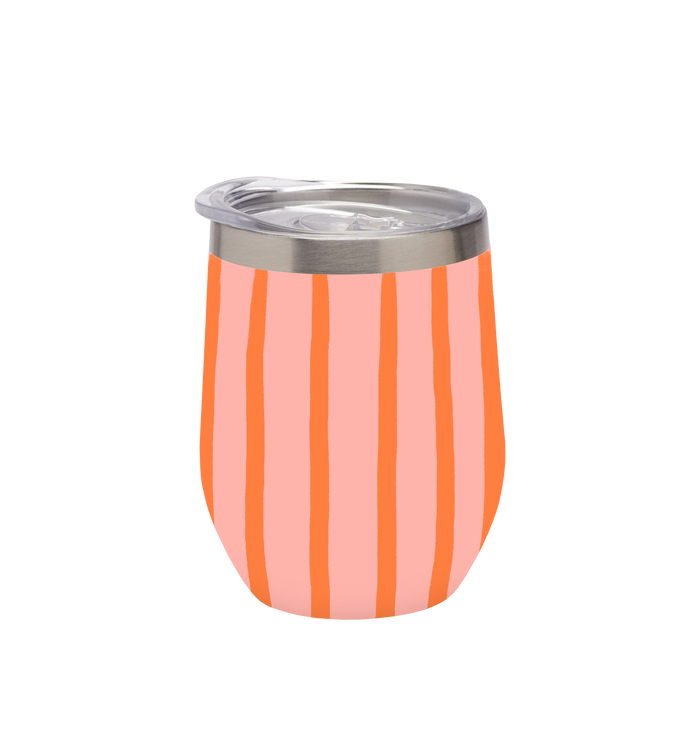 HEY SAHNI Striped Becher mit Streifen – Rückansicht